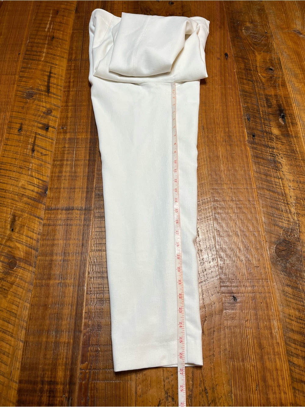 Ann Taylor Winter White Tailored Pants Size 2 - Picture 5 of 12